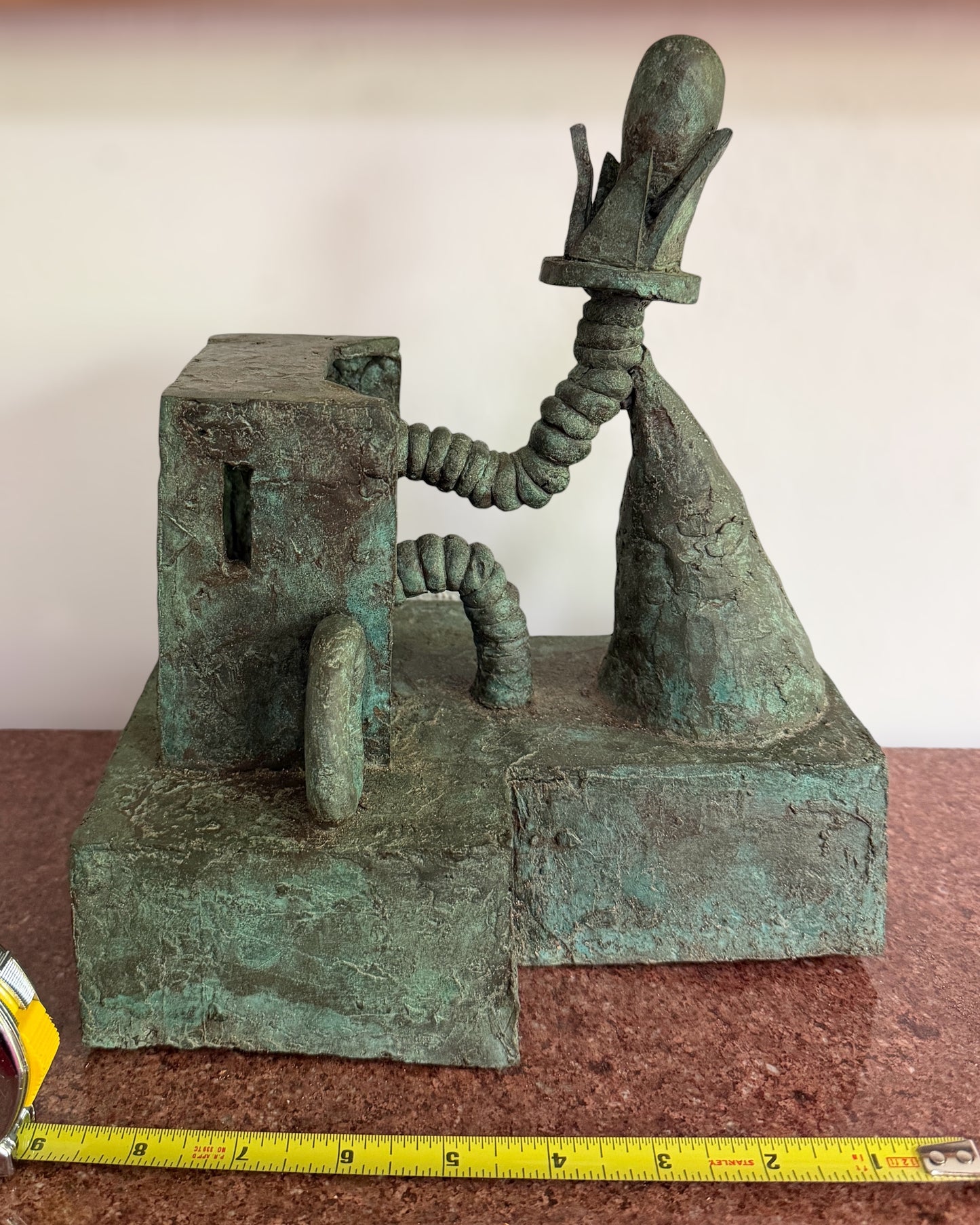 20th Century Abstract Bronze Sculpture by Susan Opie (b.1937)