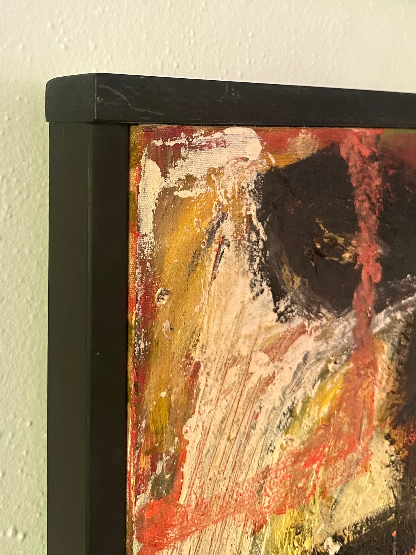 1950s Abstract Expressionist Oil on Canvas