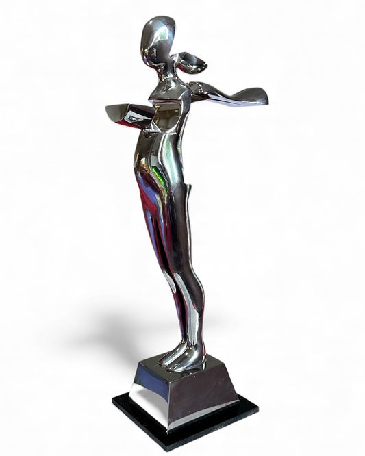 Ernest Trova (1927-2009) “Falling Man” CFDA award Sculpture