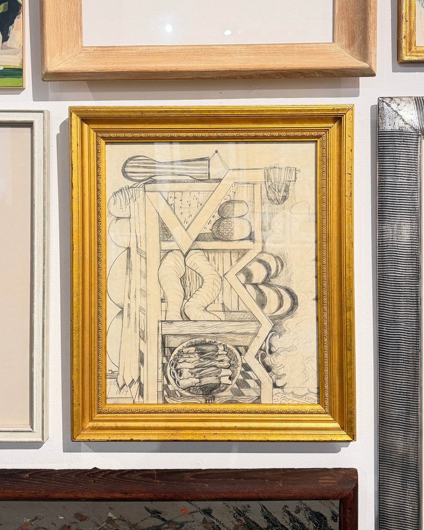 Jack Hammack (1925-1990) Original Pencil Drawing, 1974
