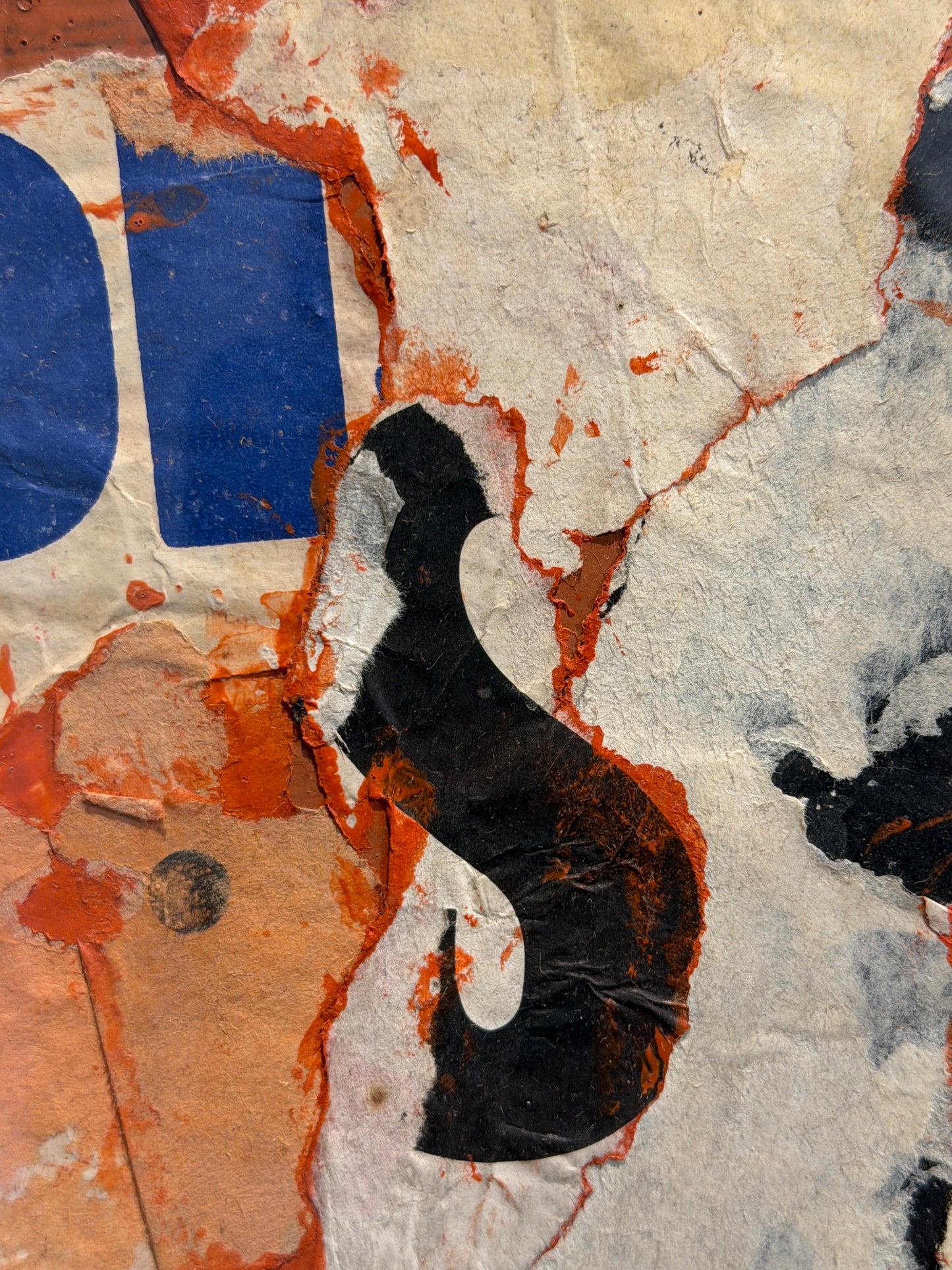 Eunice Jensen Parsons (1916-2024) Modernist Mixed Media Collage 1976